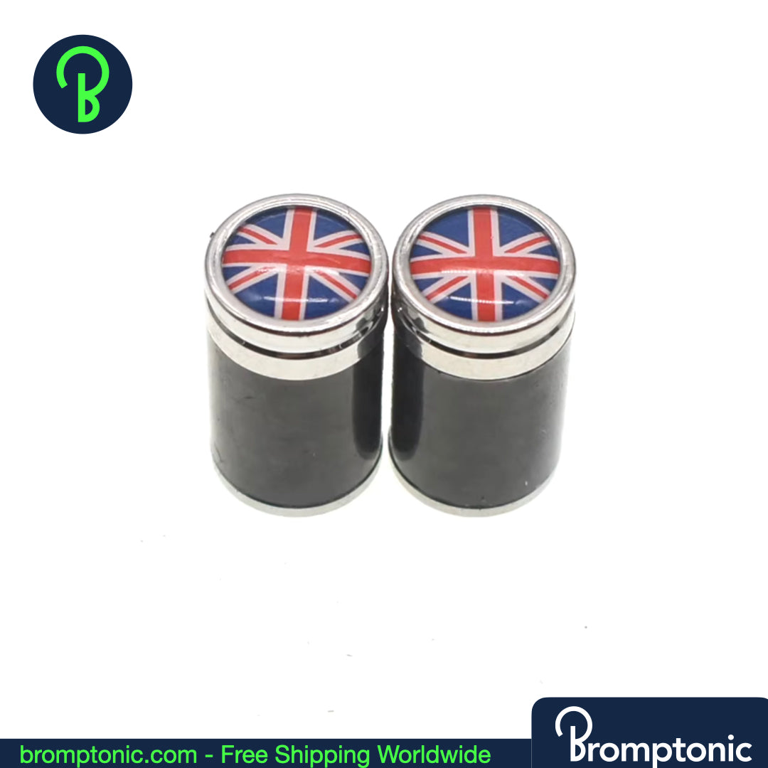 Tappi valvola Brompton Union Jack - Schrader (linea A/C/G)