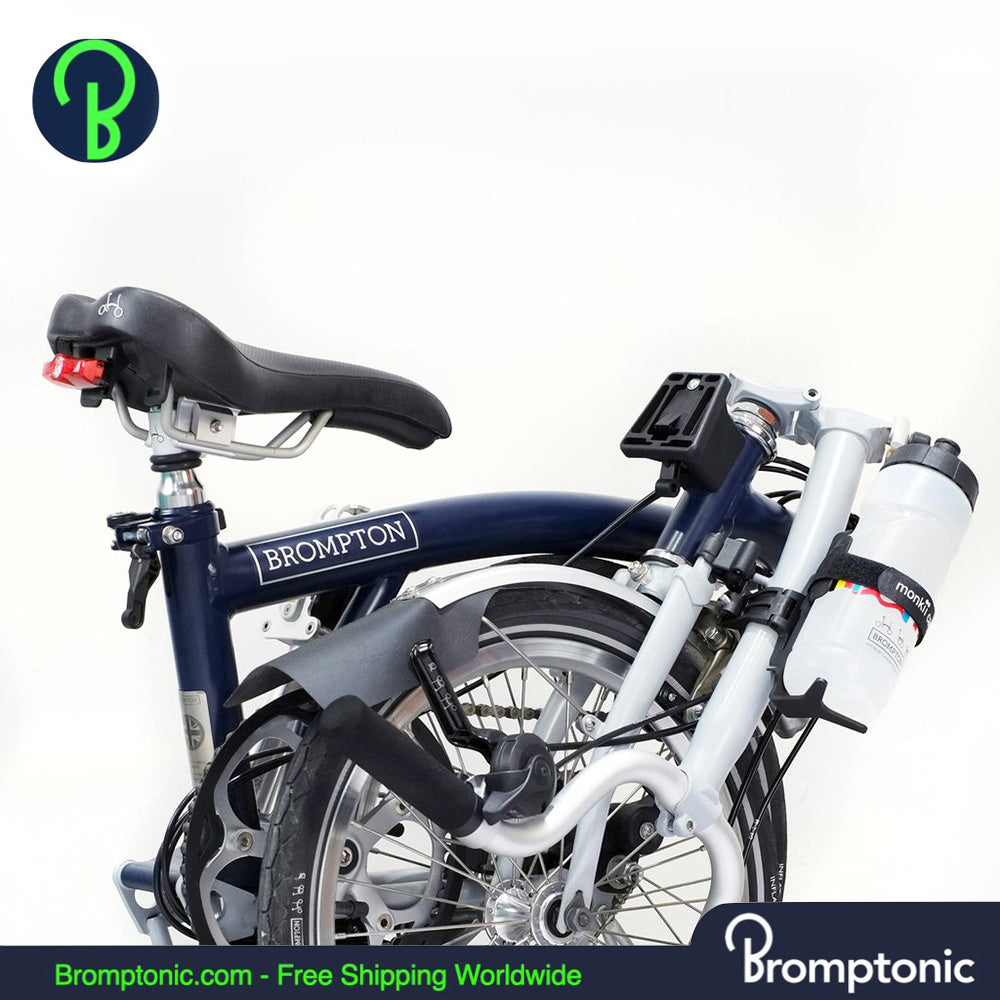 Portaborraccia Brompton con clip
