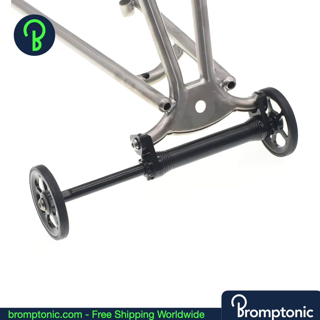 Asta di prolunga per ruote Brompton Easy - Linea AC e linea PT - Asta, ruote o set completo