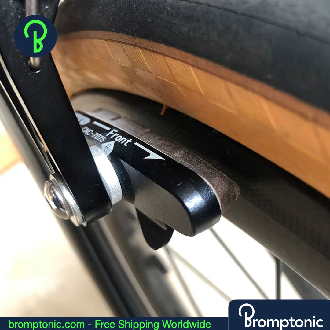 Pastiglie freno Brompton - Ganasce di ricambio per cerchi in lega e carbonio (2 coppie)